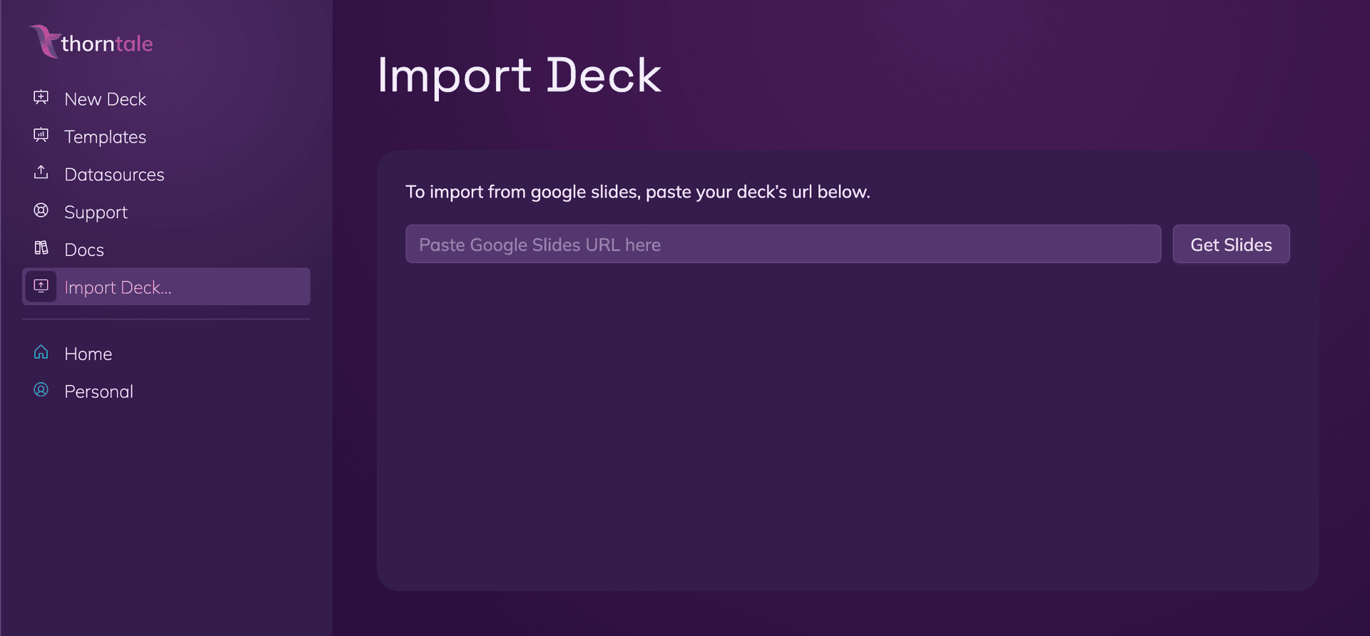 Hero image for Import from Google Slides