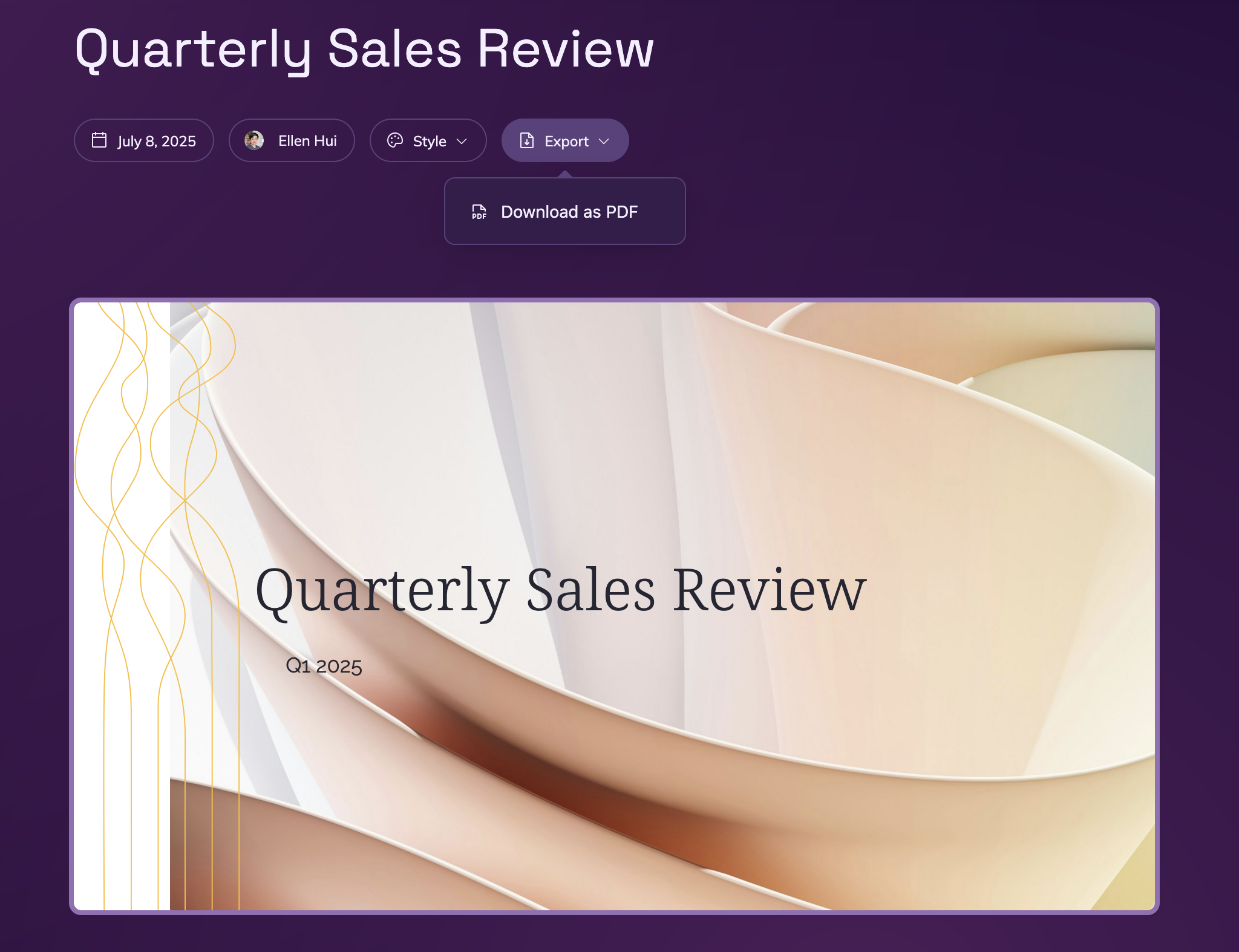 Screenshot of a Thorntale deck being downloaded.